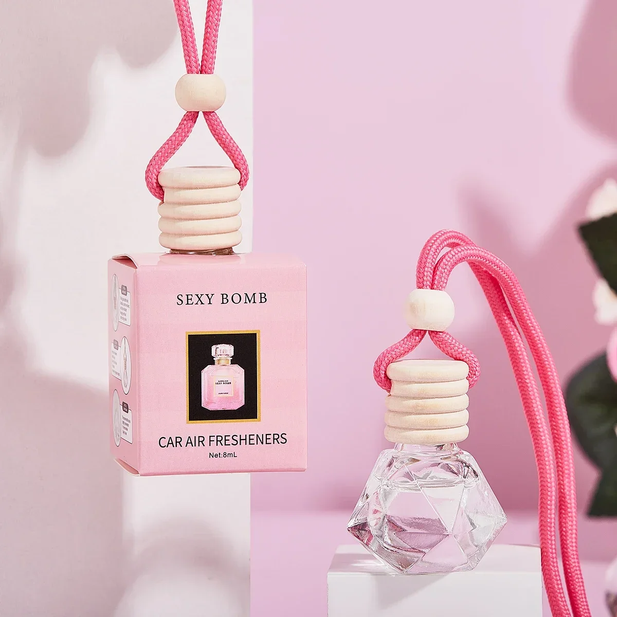 Perfume bottle car perfume, long-term car air freshener, car perfume used for car interior accessories, keep charming and fresh - Image 3